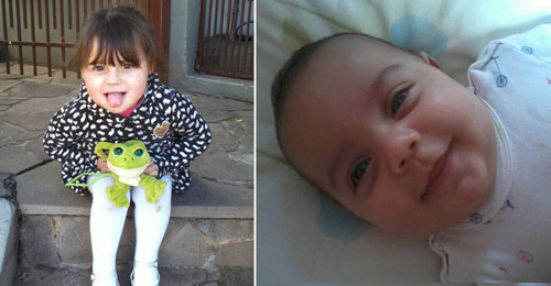  Isadora, de 2 anos, e João Henrique, de apenas 3 meses, morreram no incêndio (Foto: Reprodução/Facebook)