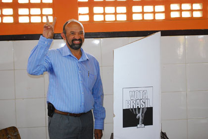Abel foi candidato a prefeito de Vitória da Conquista nas últimas eleições municipais