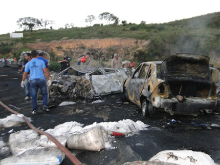 O acidente grave aconteceu no último dia 10, na Serra do Mutum. Foto: Blog Marcos Frahm