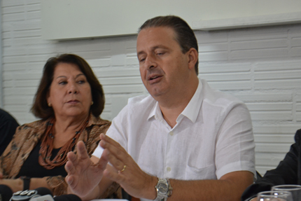 Eduardo Campos esteve em Conquista no último mês de maio em Conquista