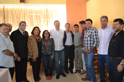 O candidato se reuniu com empresários de Conquista no mês de maio. Foto: Arquivo 0 Blog do Rodrigo Ferraz
